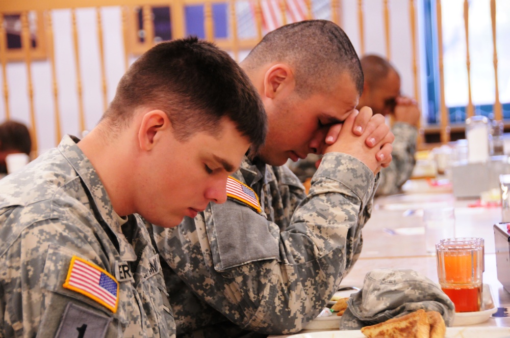 2nd Cavalry Regimental Prayer Breakfast