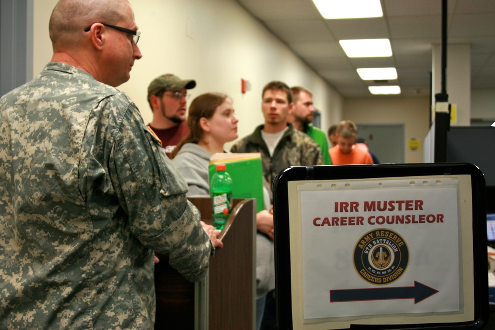 Individual Ready Reserve soldiers benefit from muster