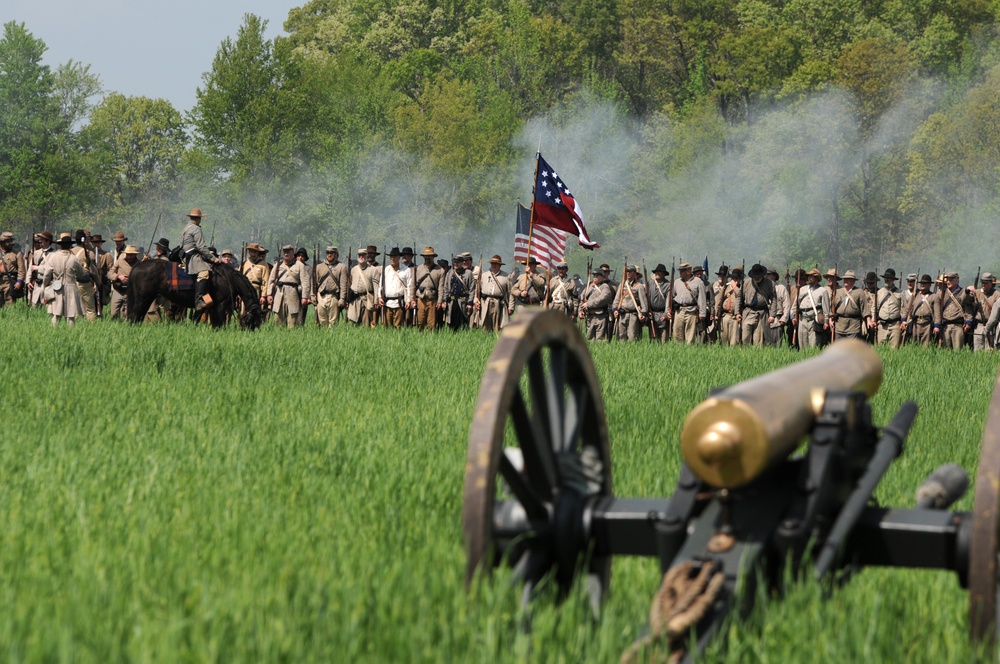 Battle re-enactment