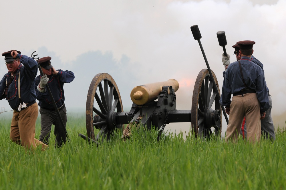 Battle re-enactment