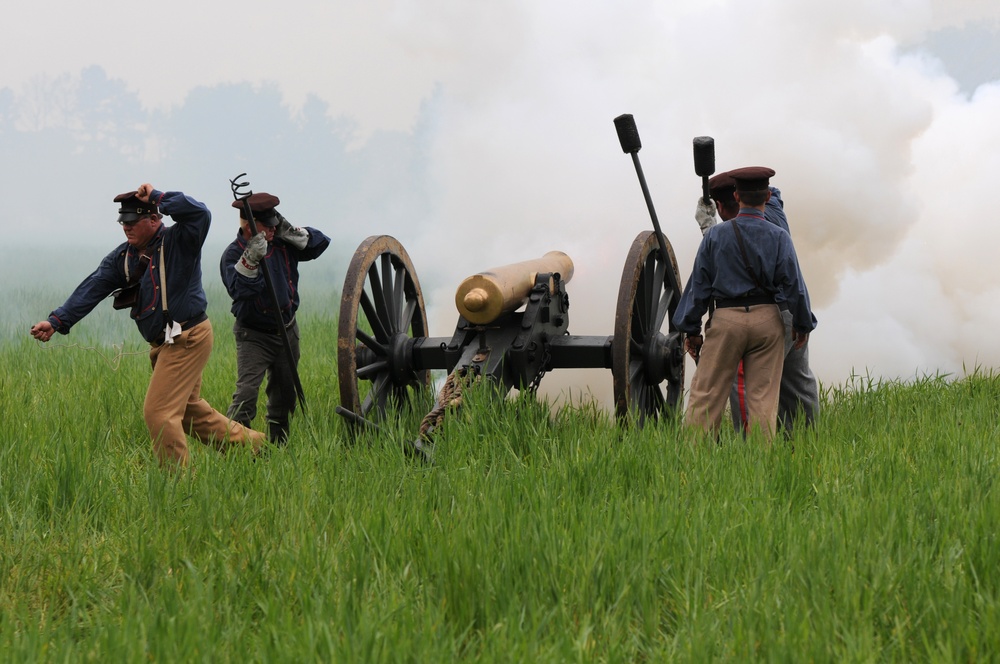 Battle re-enactment