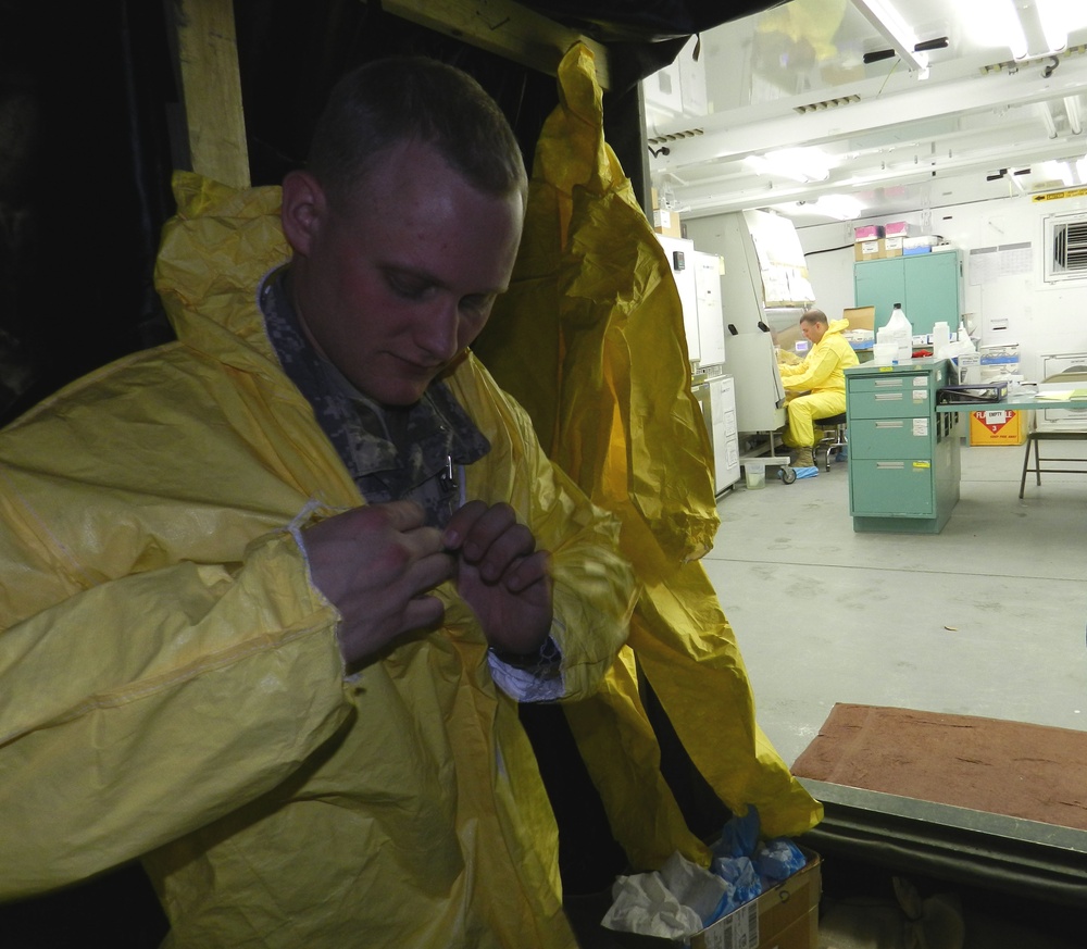 Audubon, NJ, military lab technician uses expertise during Korean exercise