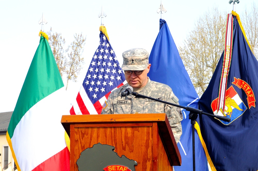 USARAF ceremony honors Task Force Odyssey Guard participants