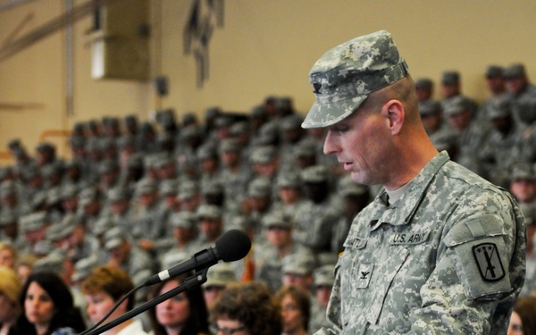 Bayonet soldiers resume mission, remember fallen