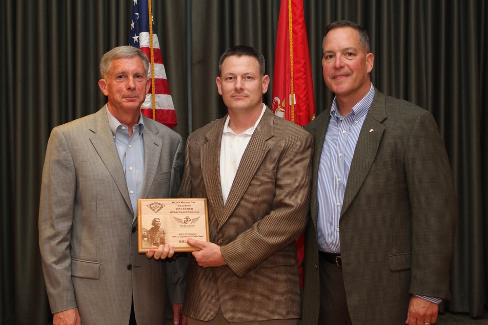 Dinner with winners: Marine Corps Aviation Association celebrates squadrons’ performance