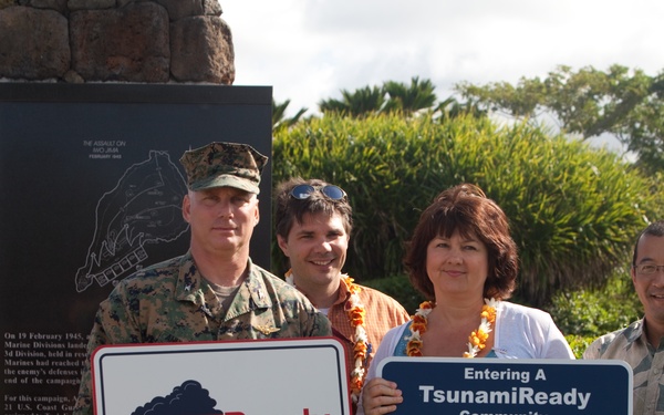 MCB Hawaii, Kailua tsunami ready