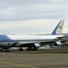 President Obama arrives at Portland Air Base