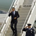 President Obama arrives at Portland Air Base