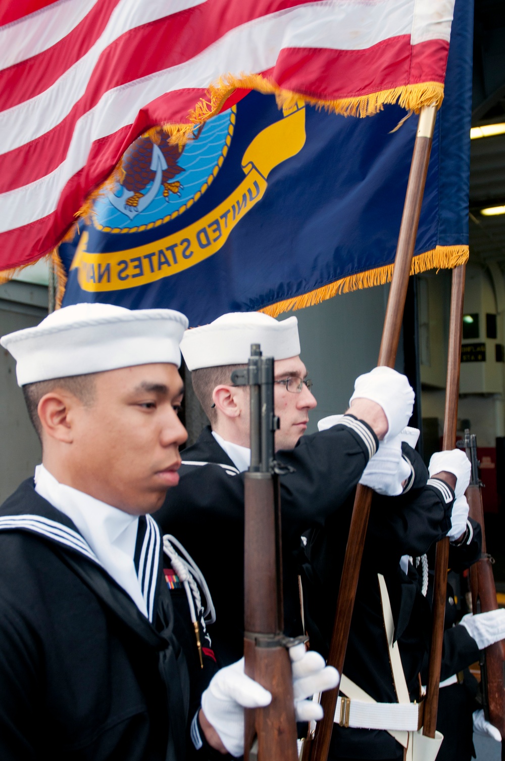 USS Kearsarge burial at sea