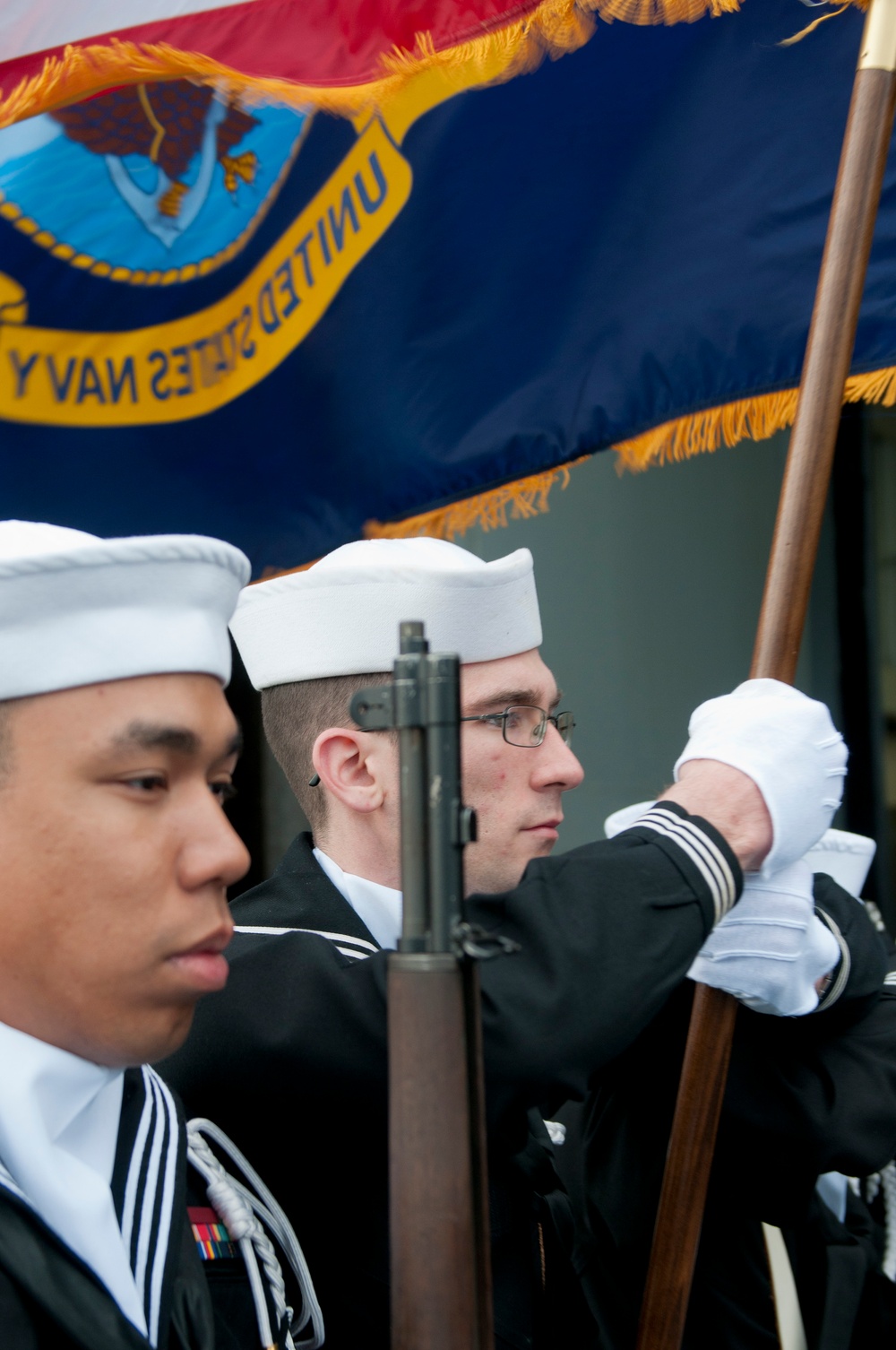 USS Kearsarge burial at sea