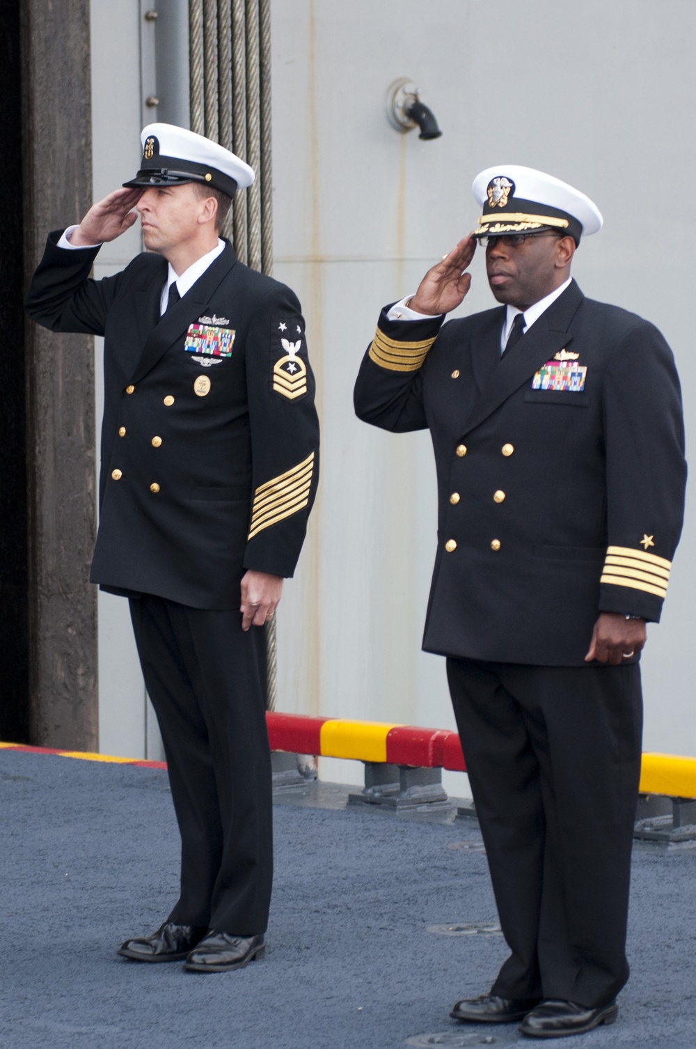 USS Kearsarge burial at sea