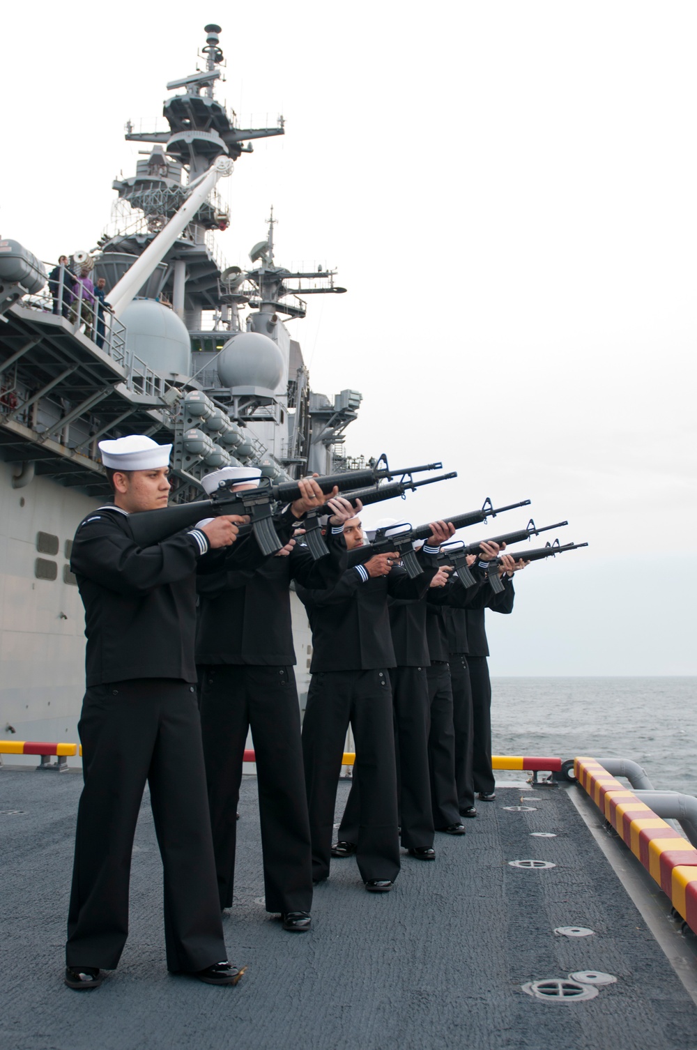 USS Kearsarge burial at sea