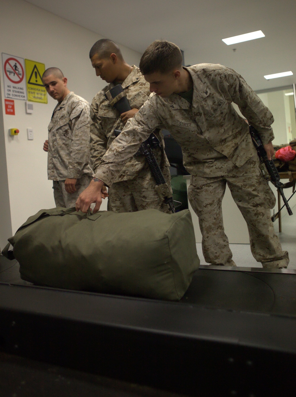 Marines arrive in Australia