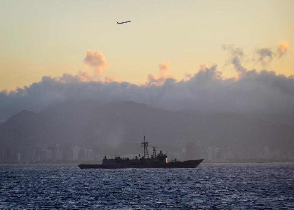 USS Vandegrift activity