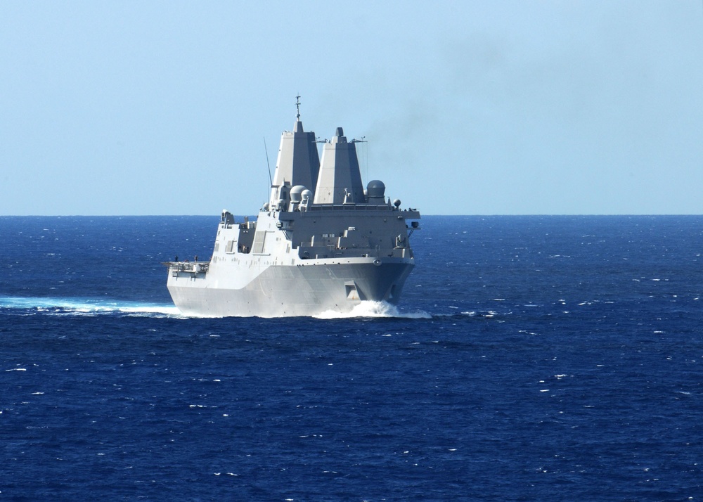 USS New York activity