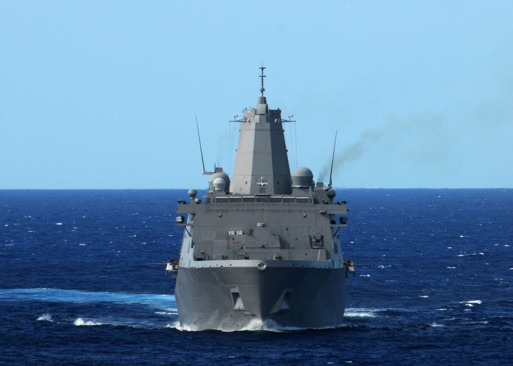 USS New York activity