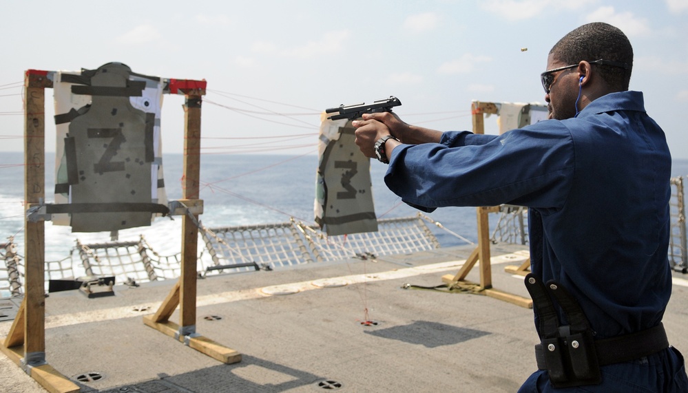 USS Halsey activity