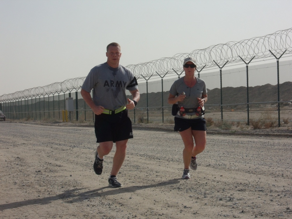 Steel runner: Sgt. 1st Class Rita Rice runs 100 miles in honor of fallen comrades from North Carolina