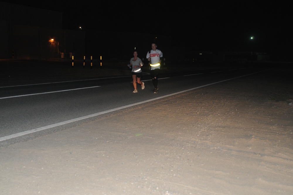 Steel runner: Sgt. 1st Class Rita Rice runs 100 miles in honor of fallen comrades from North Carolina
