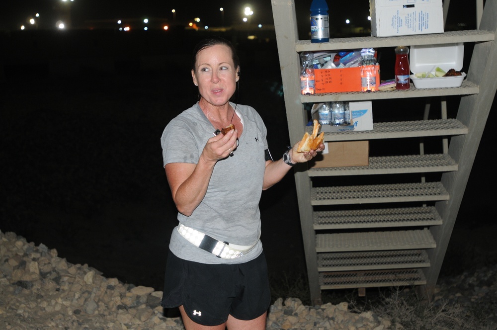 Steel runner: Sgt. 1st Class Rita Rice runs 100 miles in honor of fallen comrades from North Carolina
