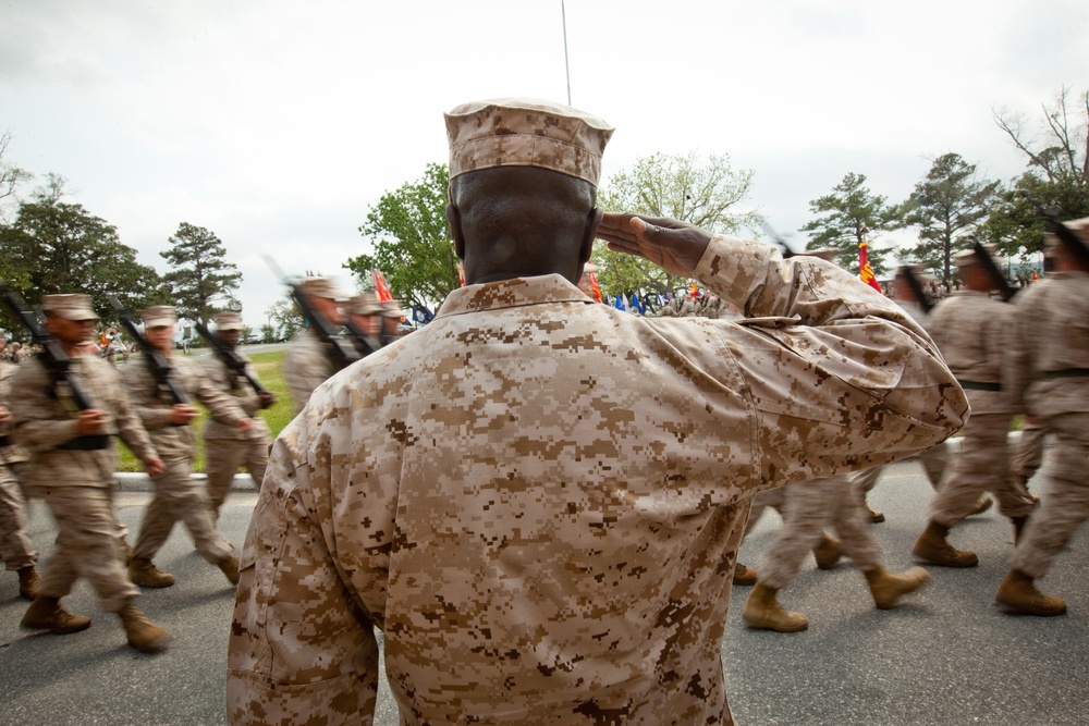 Sgt. Maj. Carl Green: leadership personified through dignity and respect