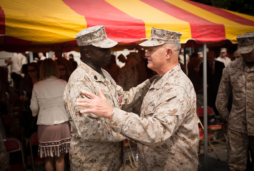 Sgt. Maj. Carl Green: leadership personified through dignity and respect