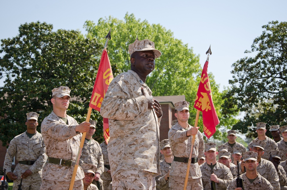 Sgt. Maj. Carl Green: leadership personified through dignity and respect