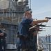 Aboard the USS Cape St. George
