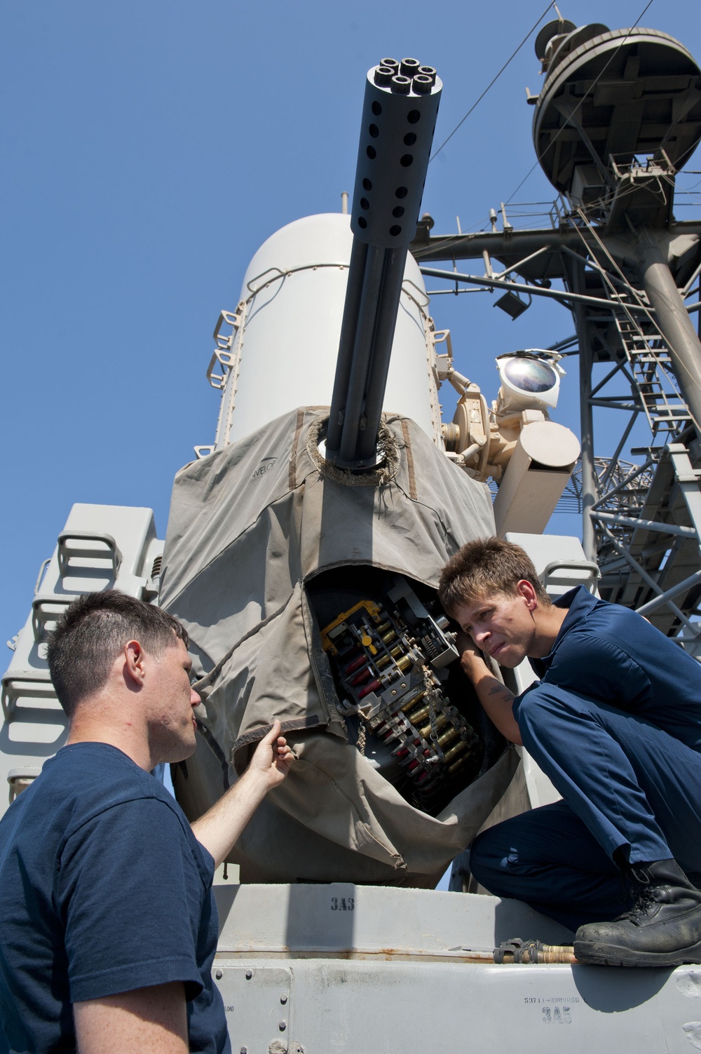 Aboard the USS Cape St. George