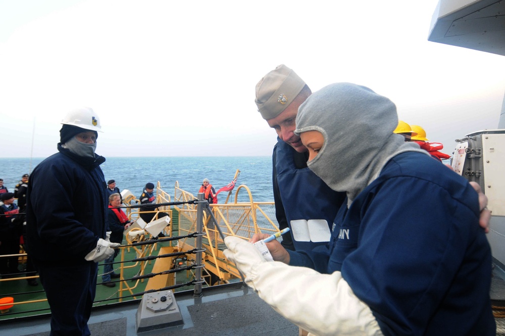 Flag officer sea training