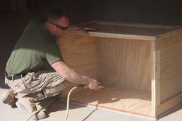 Supply Management Unit supports operational needs across Helmand Province