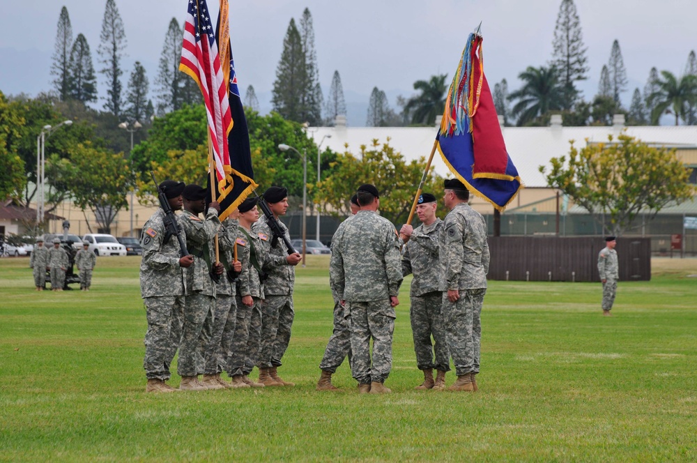 Passing of the colors