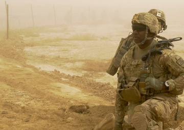 Former drill sergeant continues to train troops