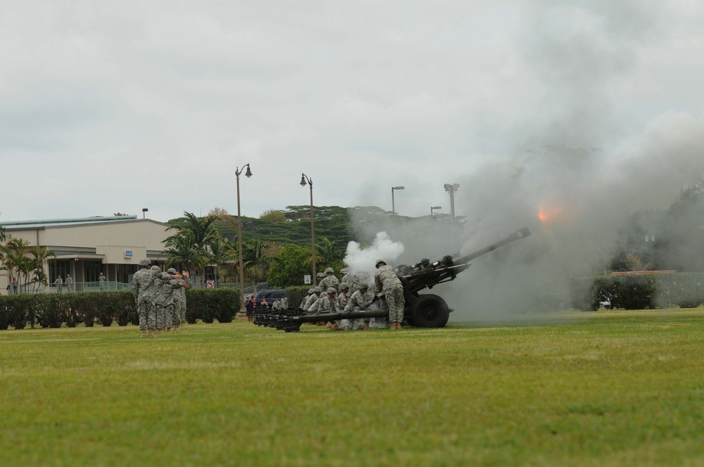 Salute battery