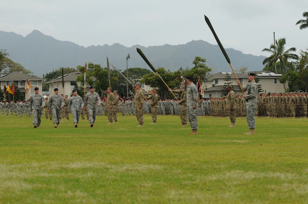 Troop inspection