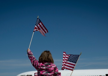 388th Fighter Wing airmen return from an Asian-Pacific deployment