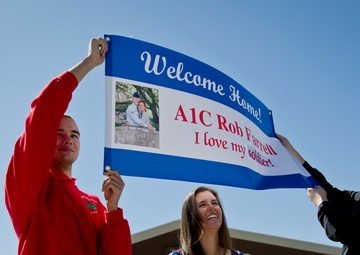 388th Fighter Wing airmen return from an Asian-Pacific deployment