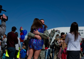 388th Fighter Wing airmen return from an Asian-Pacific deployment