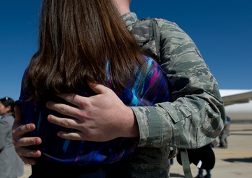 388th Fighter Wing airmen return from an Asian-Pacific deployment
