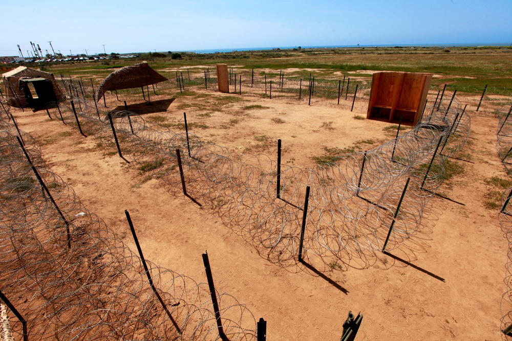 Military Police practice detainee handling in expeditionary environment