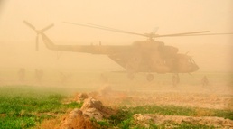 Kandahar Air Wing air assaults Afghan soldiers, police officers