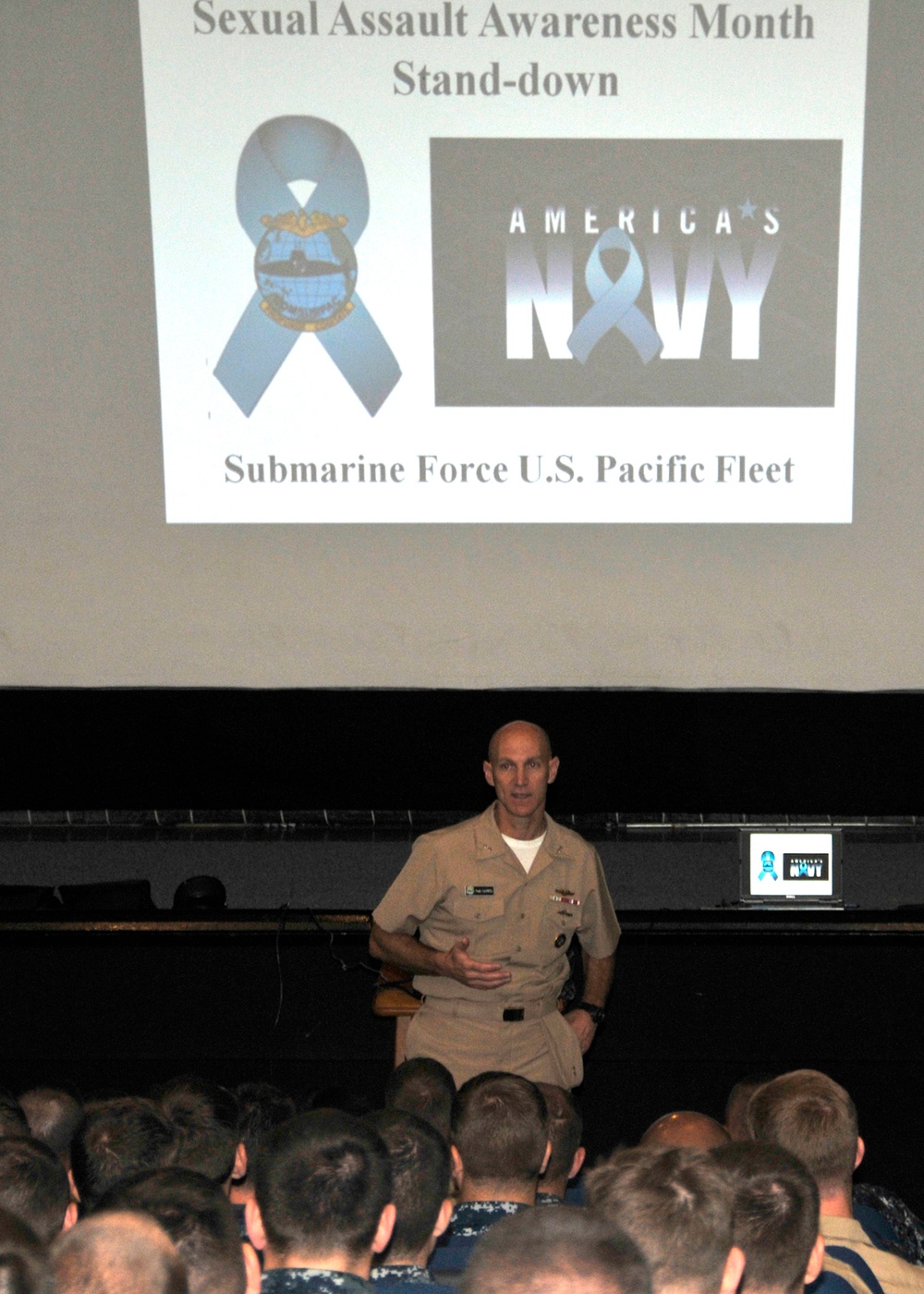 Sexual assault awareness event at Joint Base Pearl Harbor-Hickam