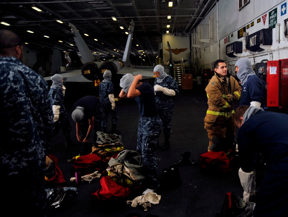 General quarters drill