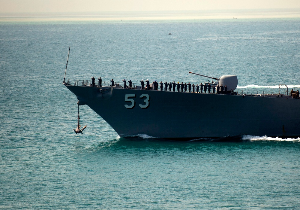 USS New Orleans in Bahrain