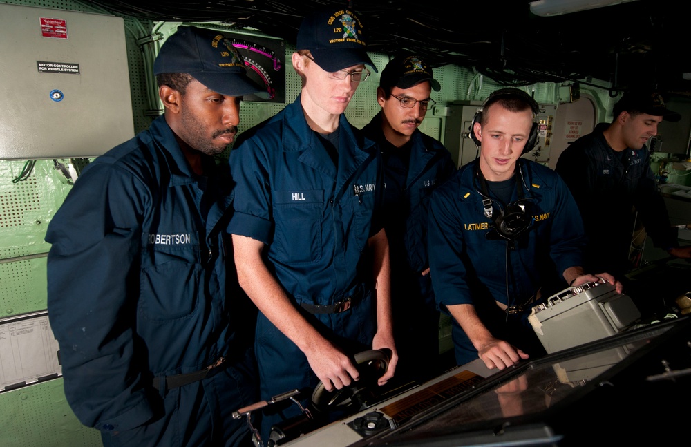 USS New Orleans in Bahrain