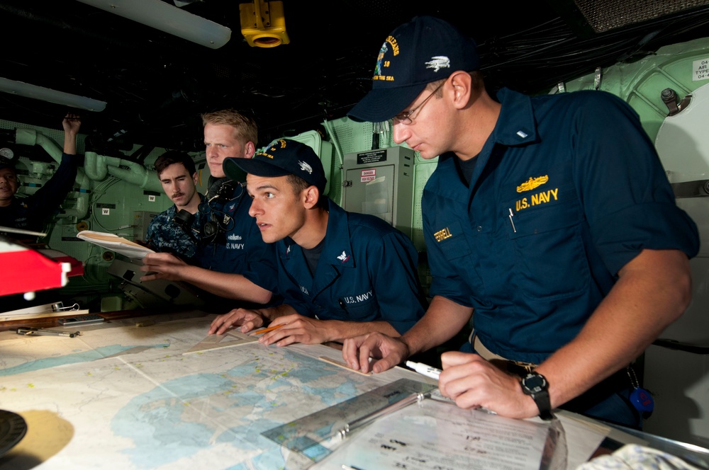 USS New Orleans in Bahrain