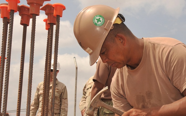 Seabees' Ali Oune health clinic project