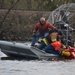 Corps, fire department use airboats for cold water training