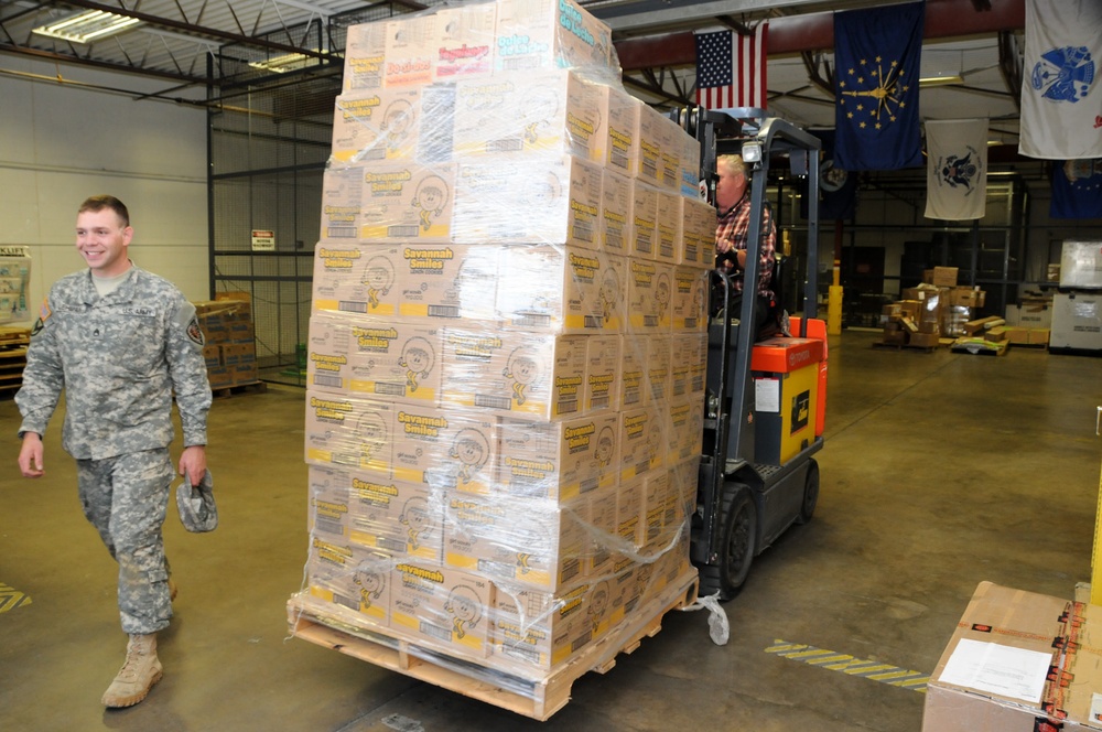 Girl Scouts feed post morale