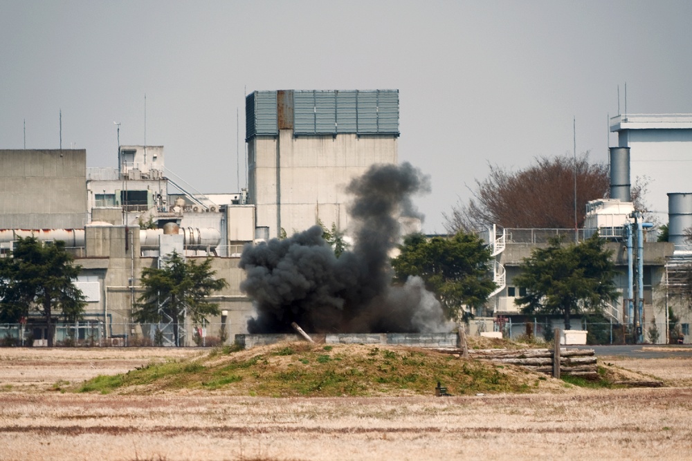 Yokota responds to unexploded ordnance